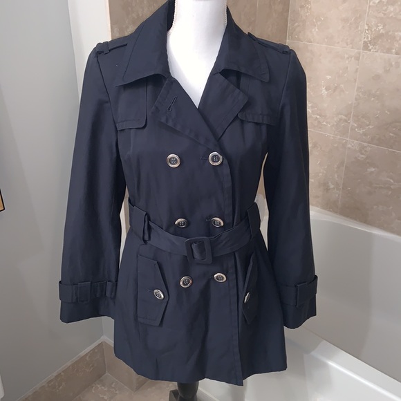 Calvin Klein Trench Rain Coat - Picture 4 of 16